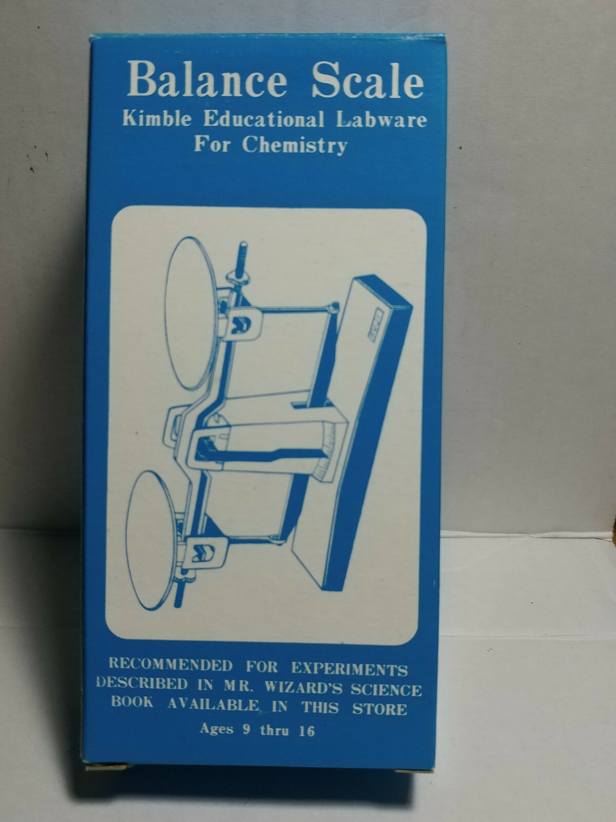 Kimble Educational Labware/Mr. Wizard-Balance Scale w/weights-MW020-NOS