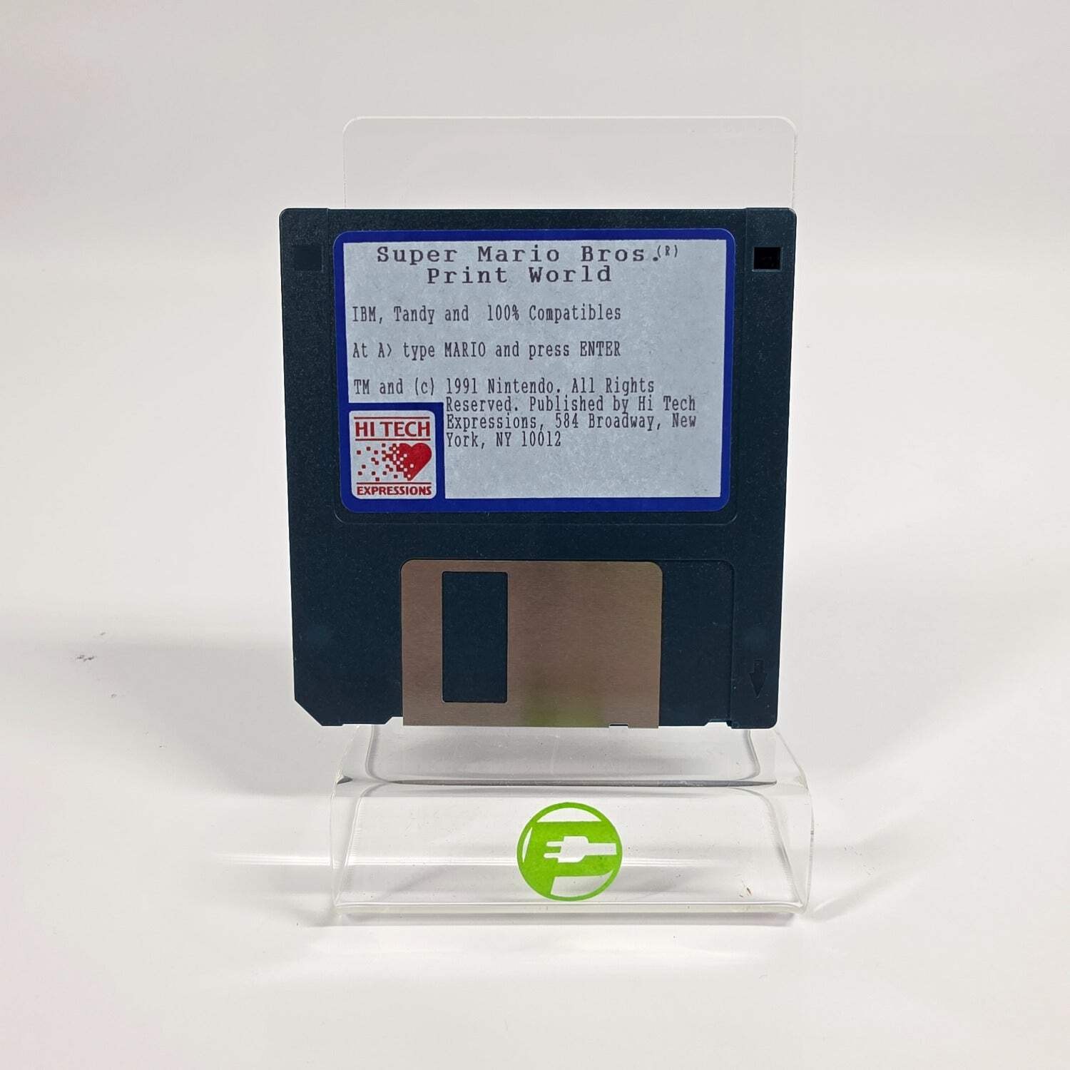 Hi Tech Expressions Super Mario Bros. Print World Software Program