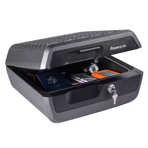 SentrySafe 0.36 cu. ft. Fireproof & Waterproof Safe Box New (2-Aisle)
