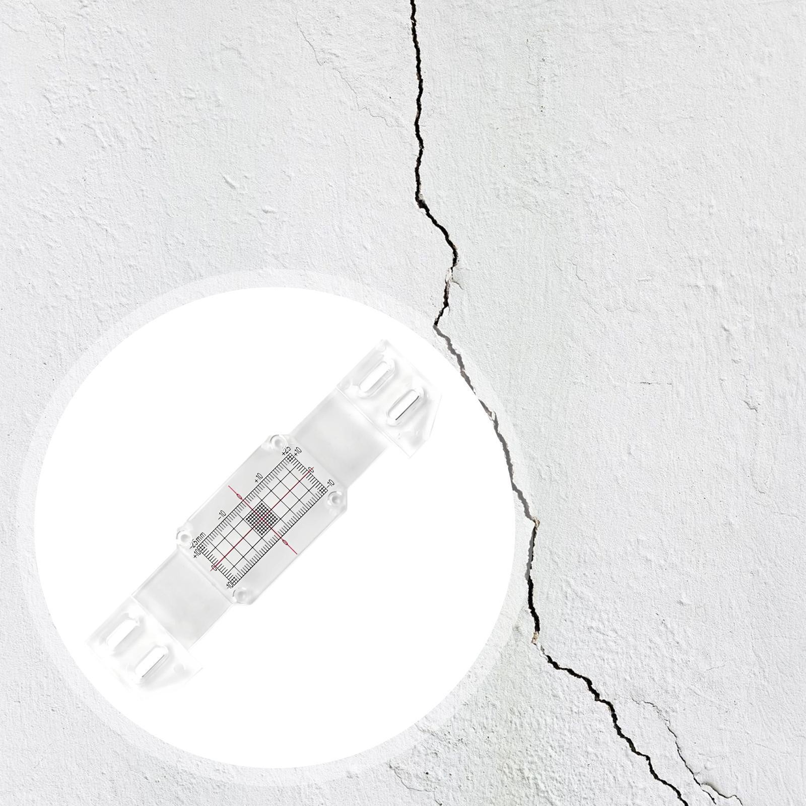 Crack Monitor Record Crack Gauge Monitor Road Pavement Marker Standard Concrete