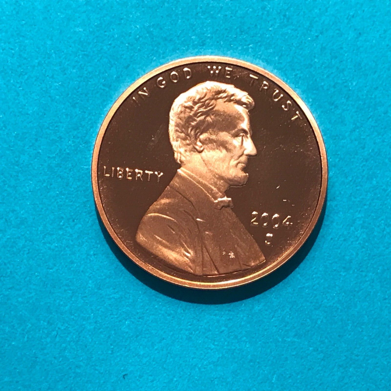 2004 S Proof Lincoln Cent    FREE SHIP