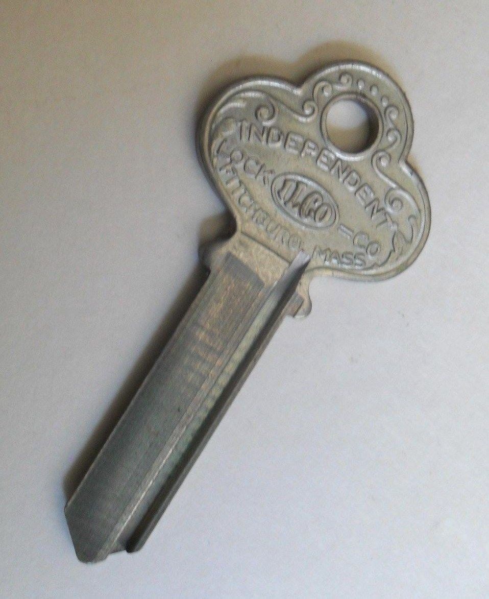 ILCO Vintage, Fancy 1001 EE Key Blank Independent Lock Company
