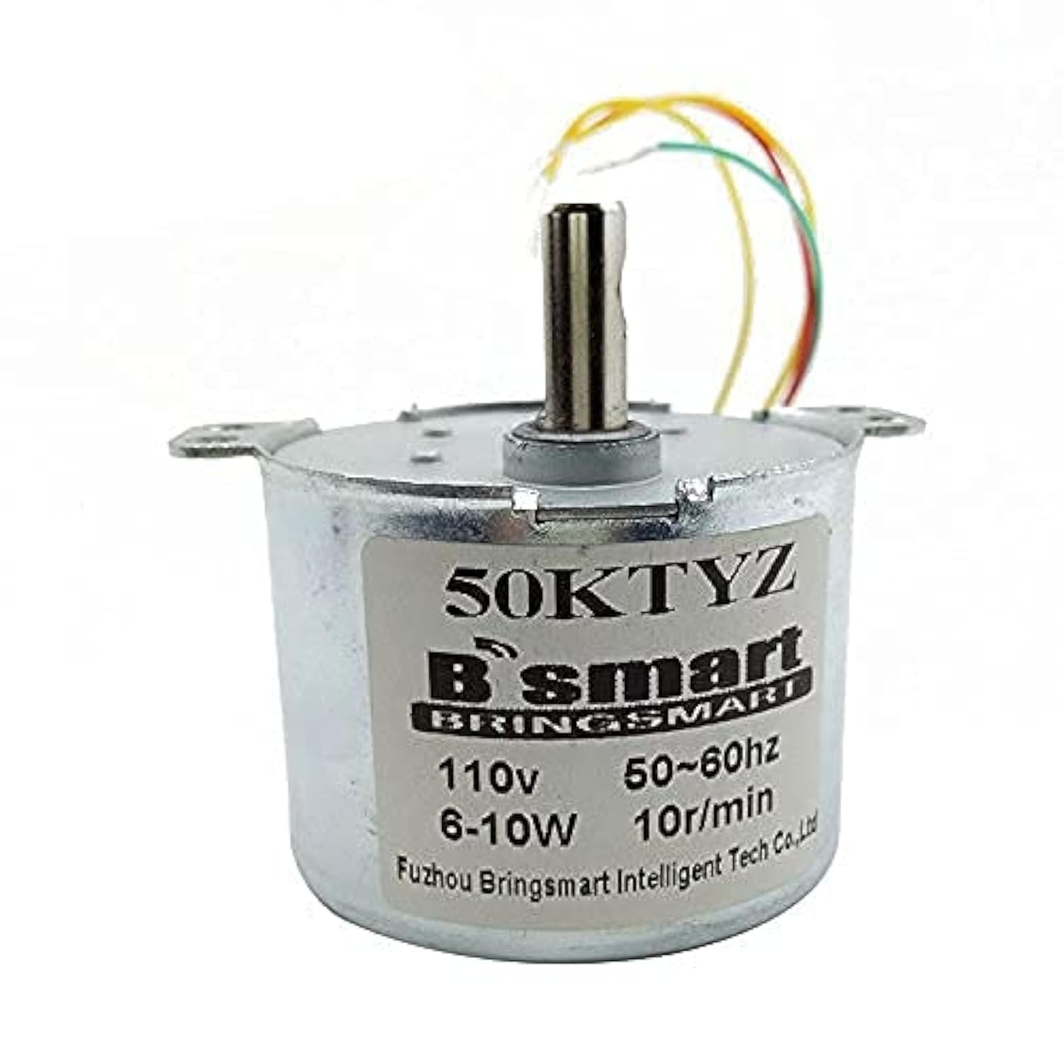 50KTYZ 110V 20rpm AC Gear Motor Low Noise AC Synchronous Motor Slow Speed Red...
