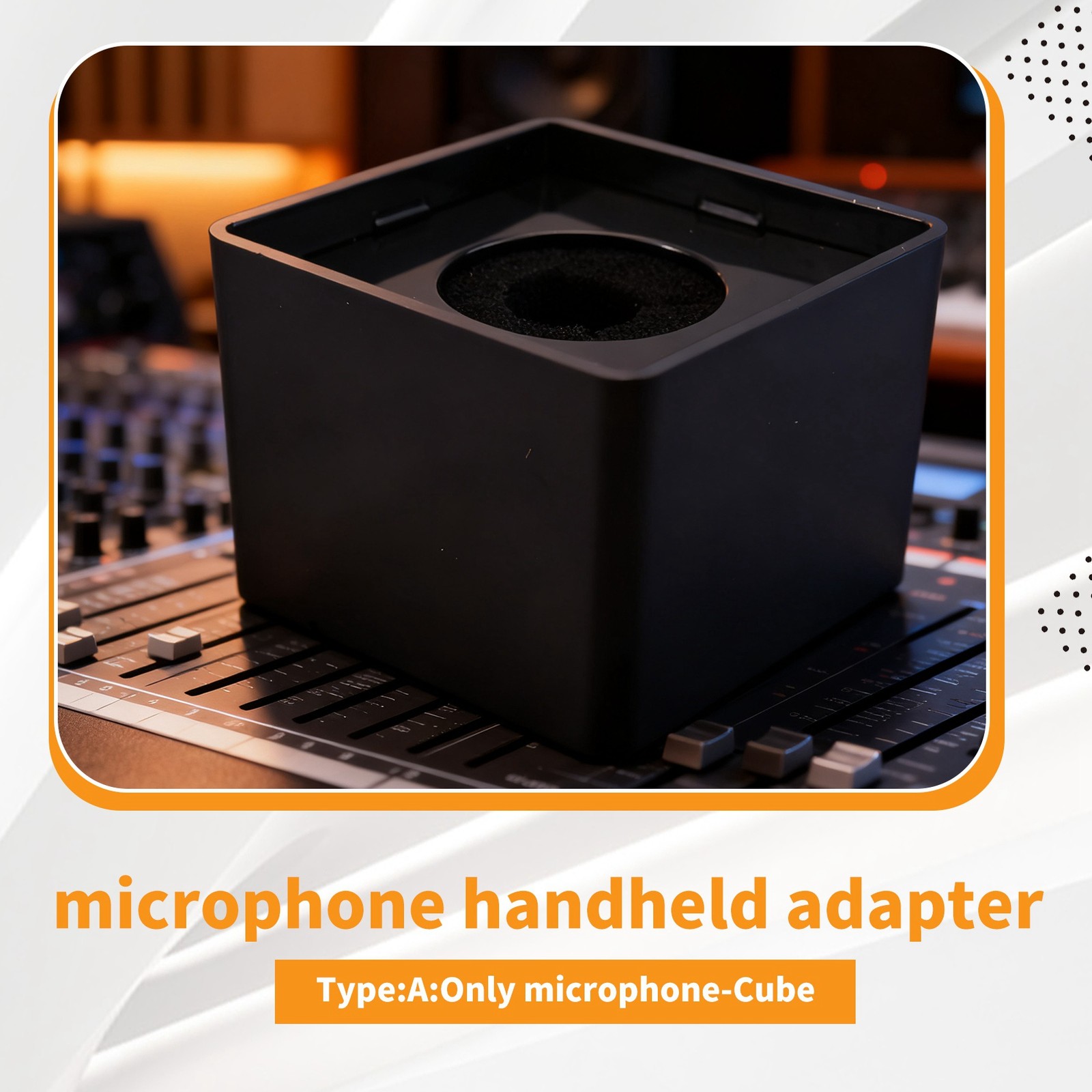 Interview Microphone Handheld Adapter Foam for Go/GoII/DJI2929