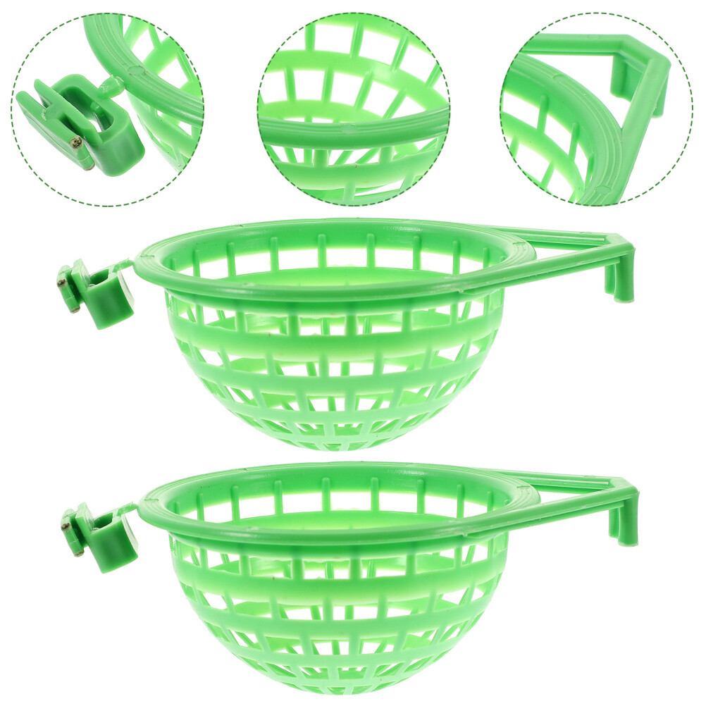 2PCS Pigeon Nesting Supplies Birds Nest Parrot Cage Hanging Nest