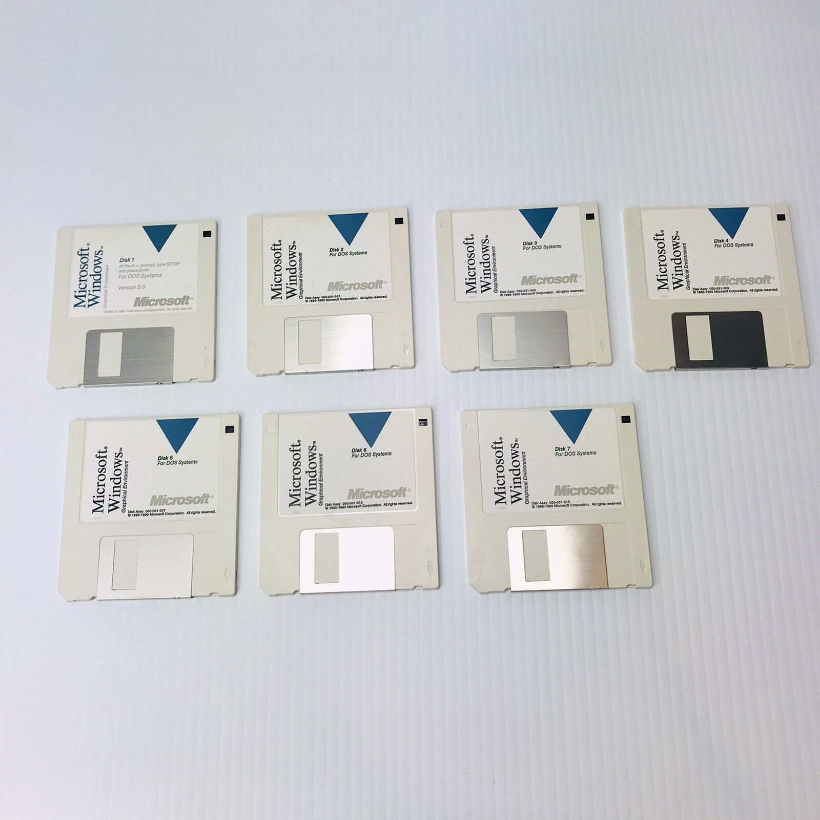 Microsoft Windows Operating System Version 3.0 3.5" Floppy Disk w/ ToolBook