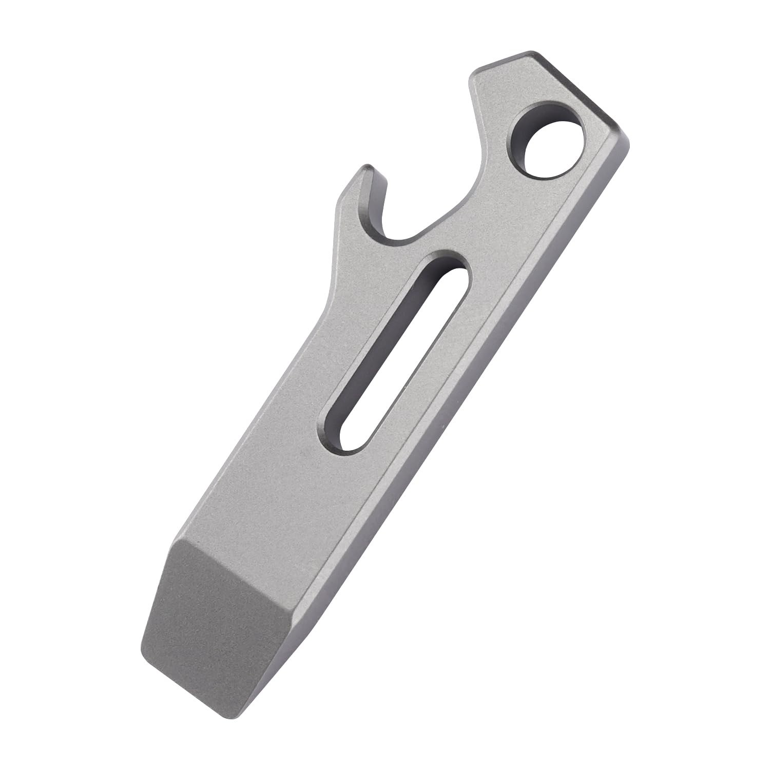Titanium EDC Pry Bar Multitool, Small Keychain Prybar Tool with Bottle & Open...