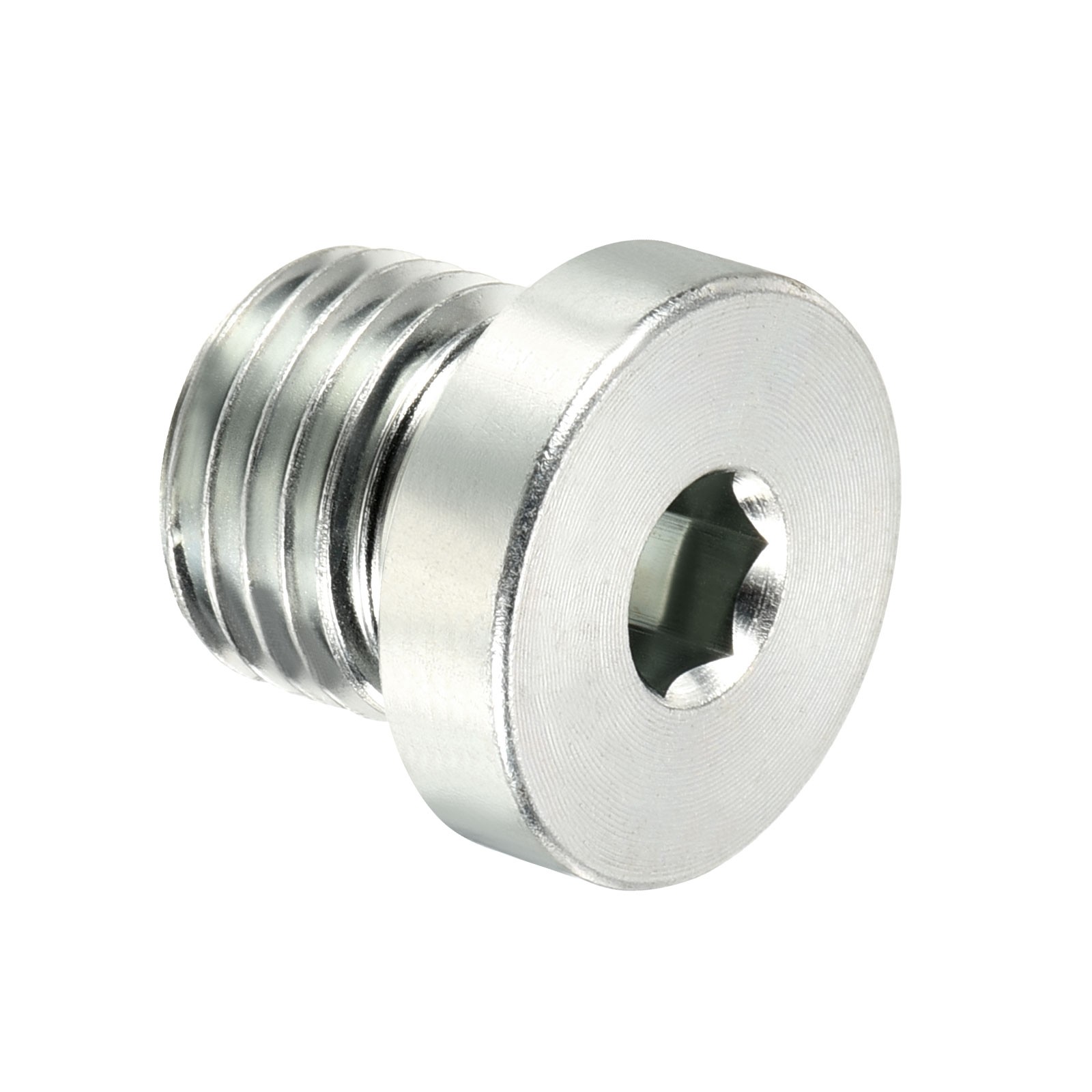 M14*1.5 Hex Head Pipe Fitting Plug, Male Thread 45# Steel Plug