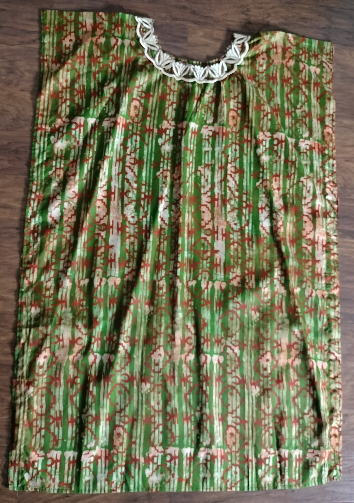 Women's Multicolor Kaftan African Dress Pre-owned