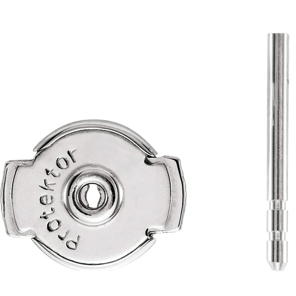 Sterling Silver Protektor LAPOSET Push Back & Post Secure Earring Back Set