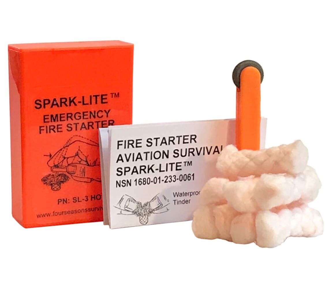 Spark-Lite Military Fire Starter Kit NSN: 1680-01-233-0061