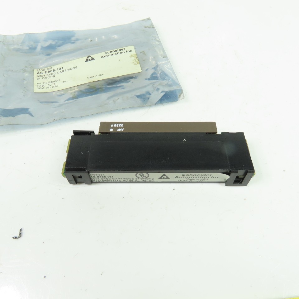 Schneider Modicon AS-E908-131 S908 Exec Cartridge 31 Drops Memory Module