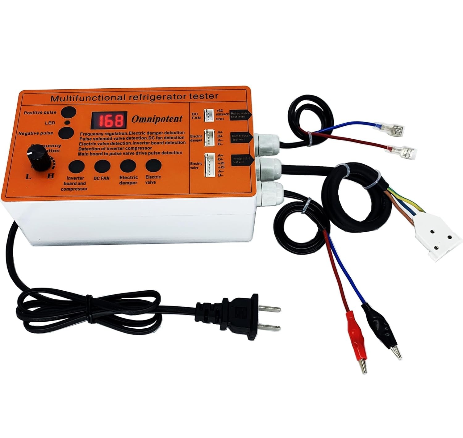 Multifunctional Refrigerator Compressor Tester - Pulse Solenoid & multi