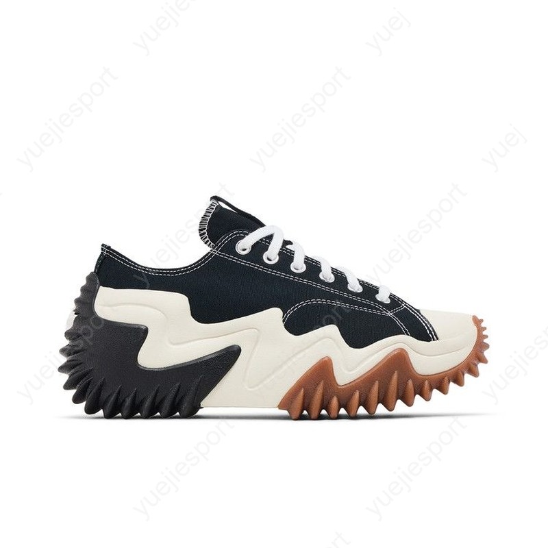 Converse Run Star Motion Platform Low Black Egret 172895C