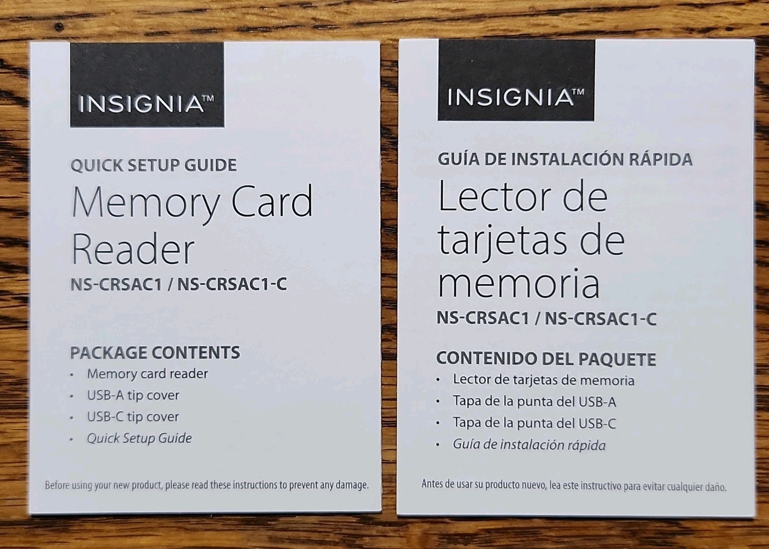 Insignia USB-C usb to SD microSD Memory Card Reader PC MAC Tablets ios Android
