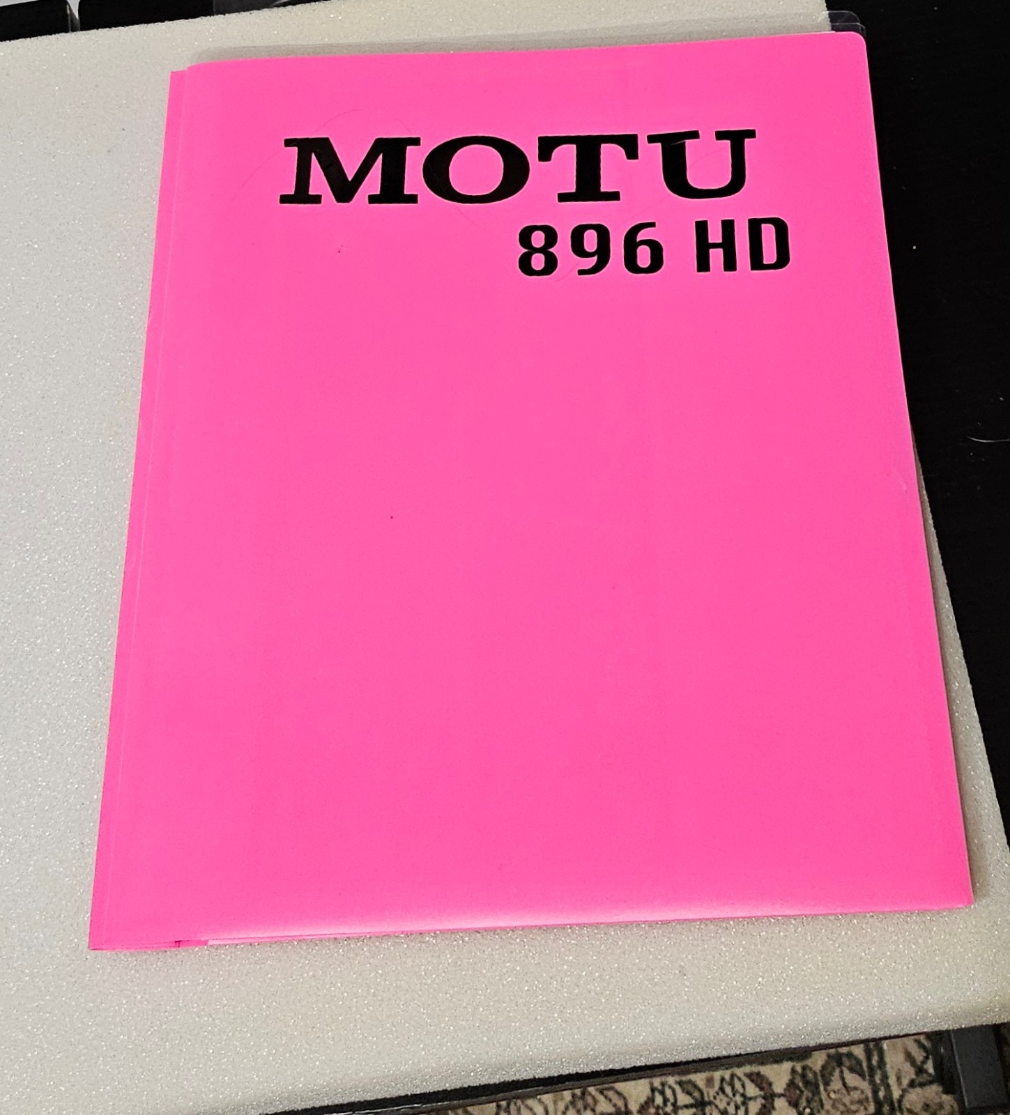 MOTU 896HD W/FireWire card