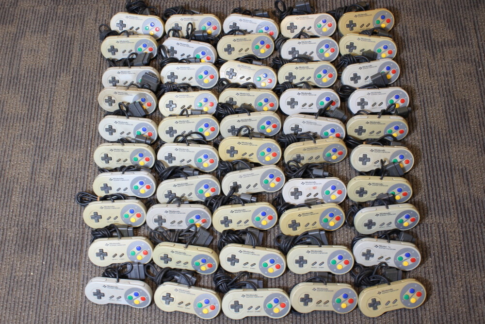 WHOLESALE Lot of 50 Nintendo Super Famicom Controller OEM SFC SNES UNTESTED