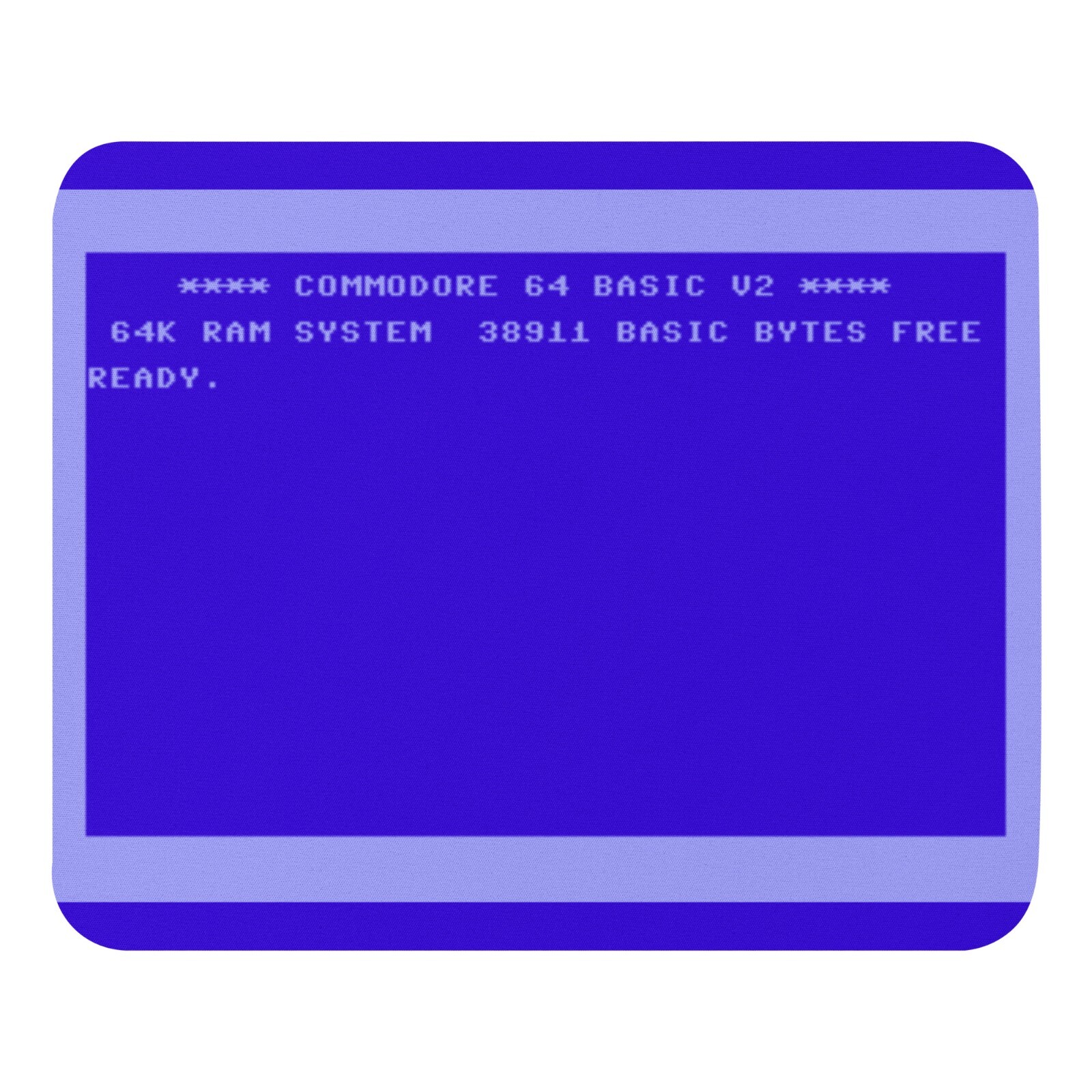 Commodore C64 - BASIC -Mouse Pad NEW 9.5" x 7.75" Non Slip Gaming
