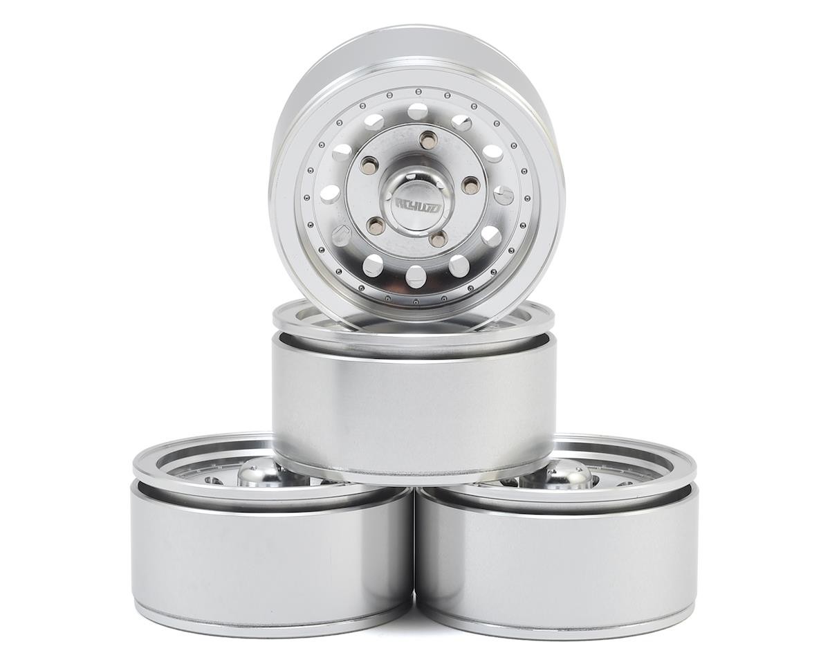 RC4WD Ultra 1.55" Beadlock Wheels (Silver) (4) [RC4ZW0268]