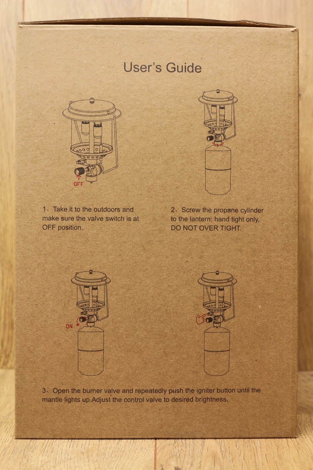 GOOD CAMP COWBOY LANTERN- OUTDOOR PROPANE LANTERN