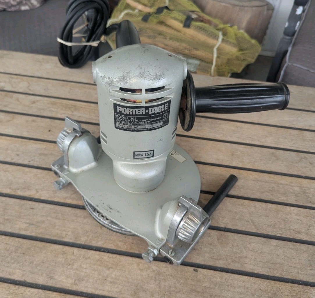 Porter Cable Model 303 Heavy Duty 6 Inch Paint Remover 4000 RPM
