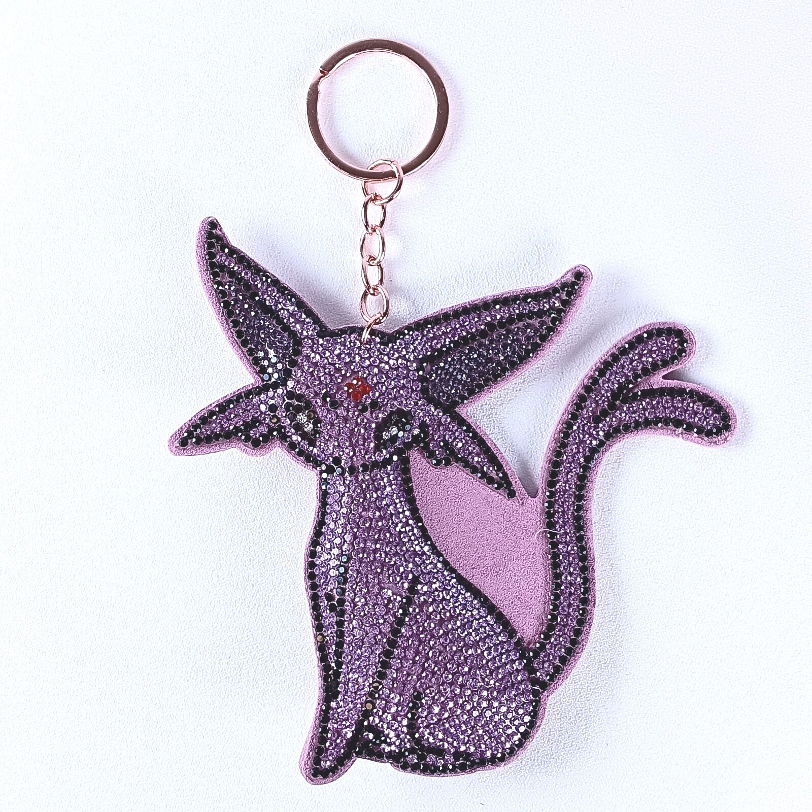 Espeon Pokemon Rhinestone Plush Keychain Nintendo From Japan F/S