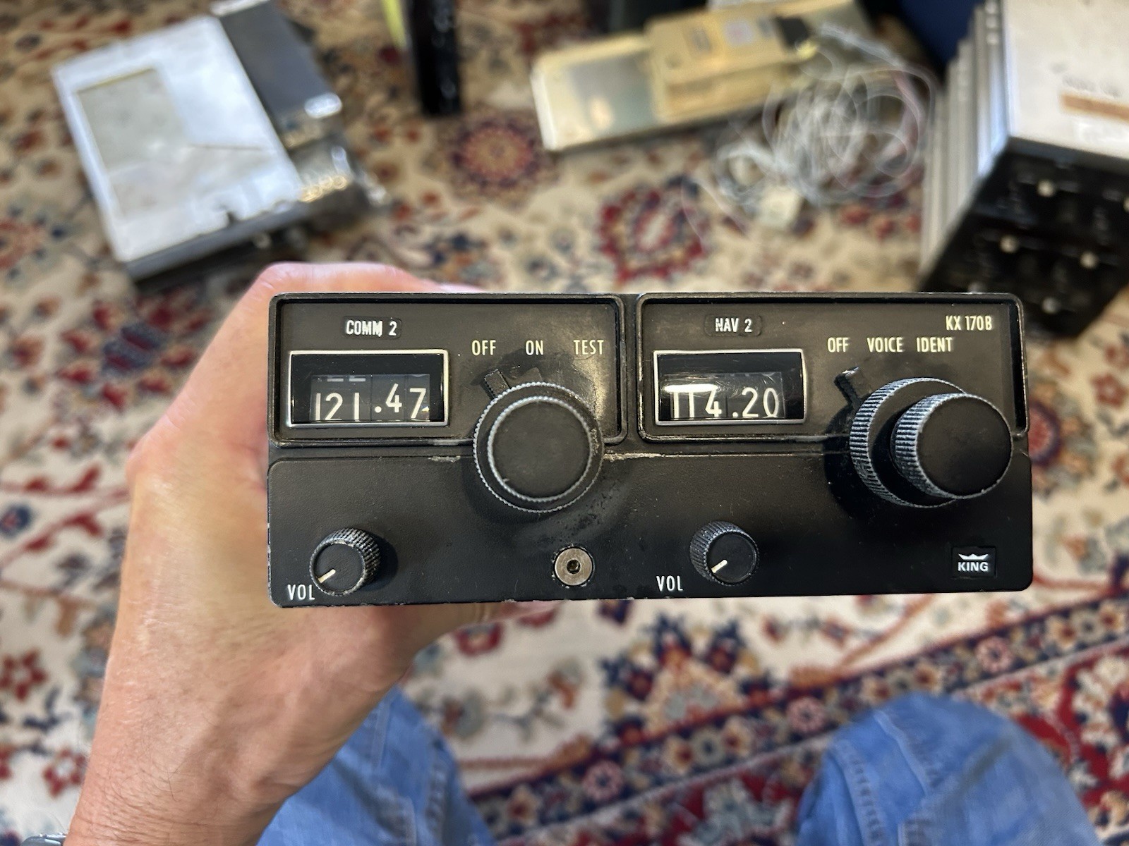 King KX170B For Parts Or Repair