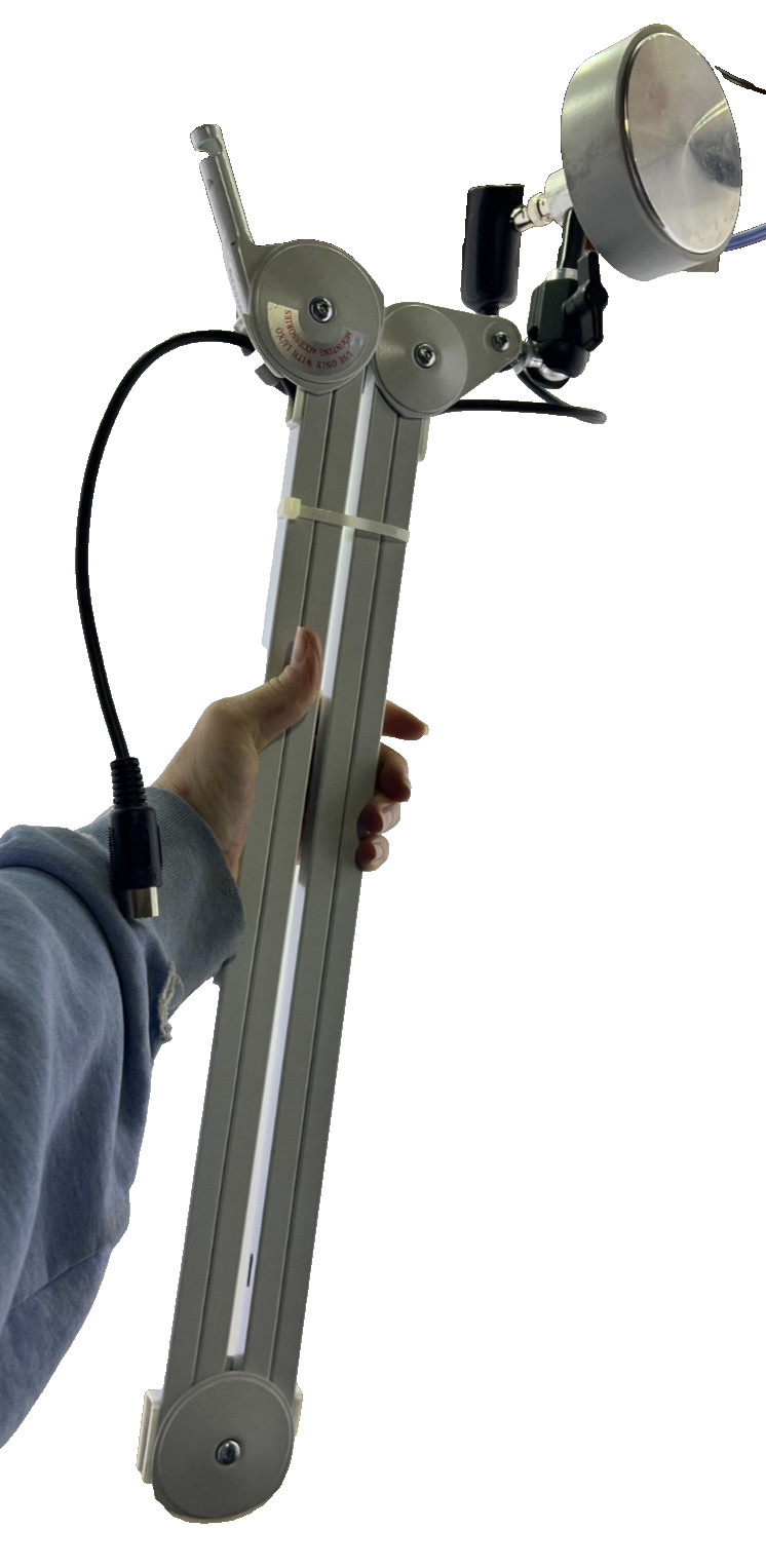 Luxo Articulating Arm 40" Panavise Mount Industrial Task Light Support