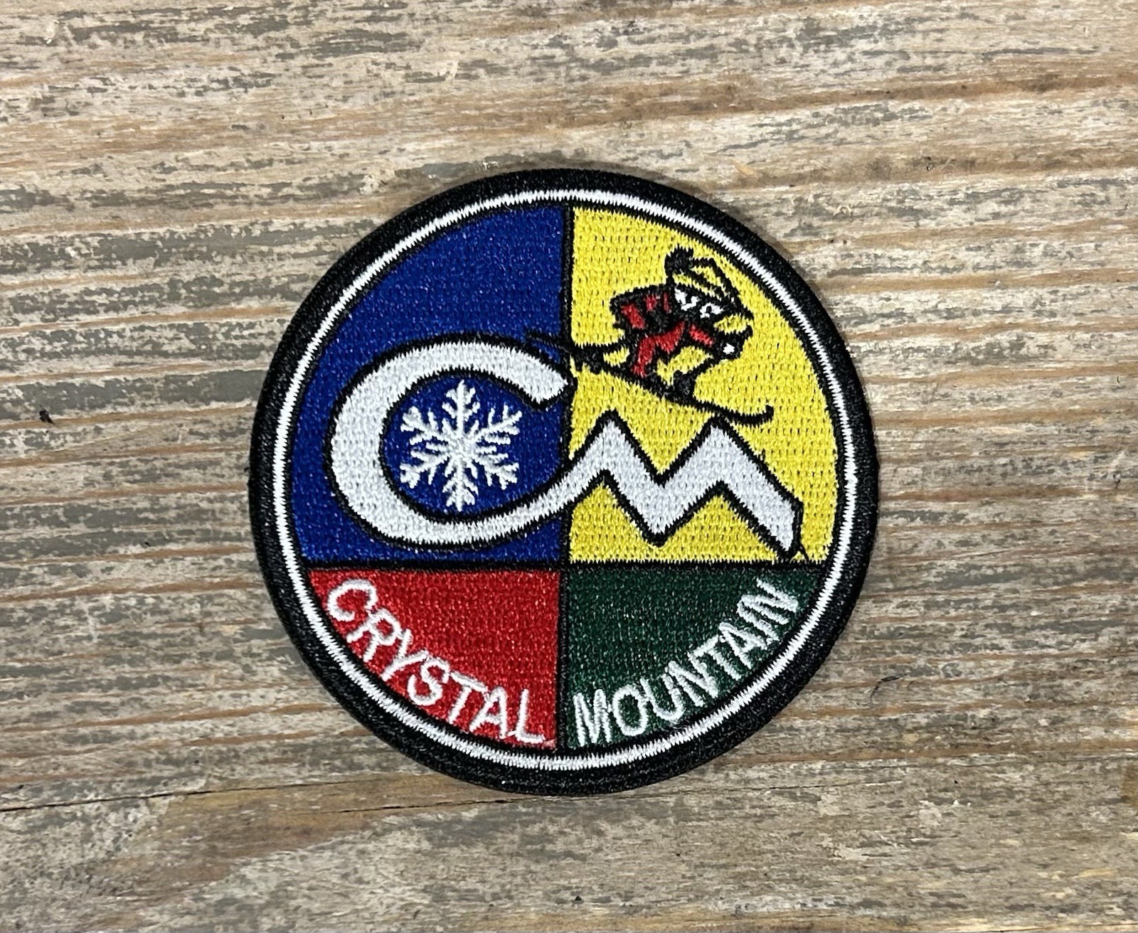 Retro Crystal Mountain Ski Patch