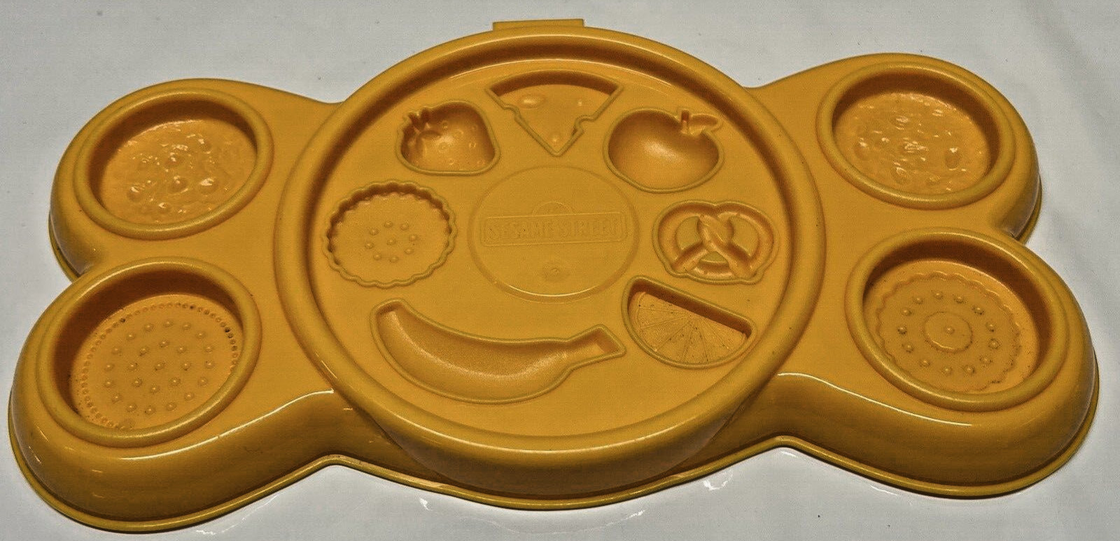 Sesame Street Cookie Monster Tray Clay Dough Doh Mold Play Kid Children 2010