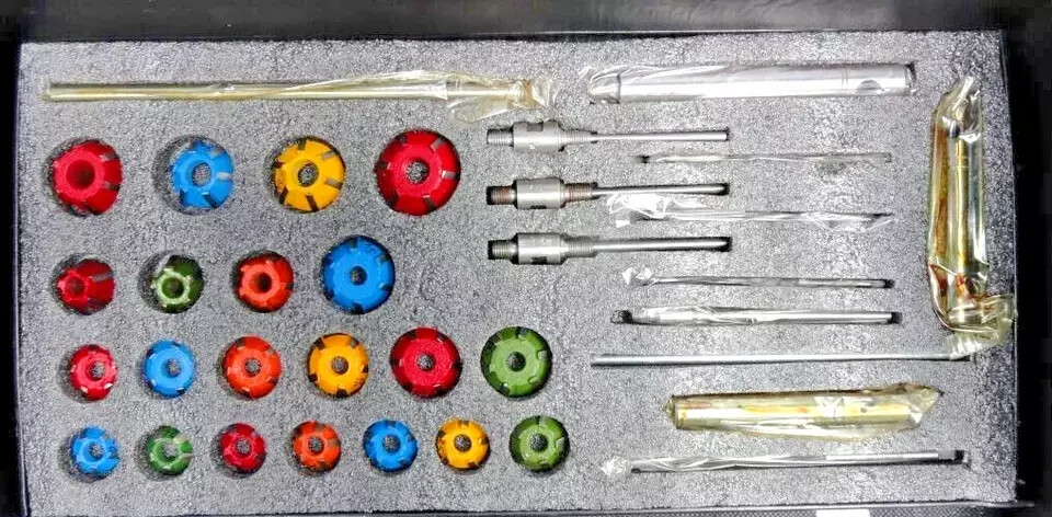 Universal Valve Seat Finisher ATVs,CARS,MOTORCYCLES CARBIDE ECONOMY TOOL KIT
