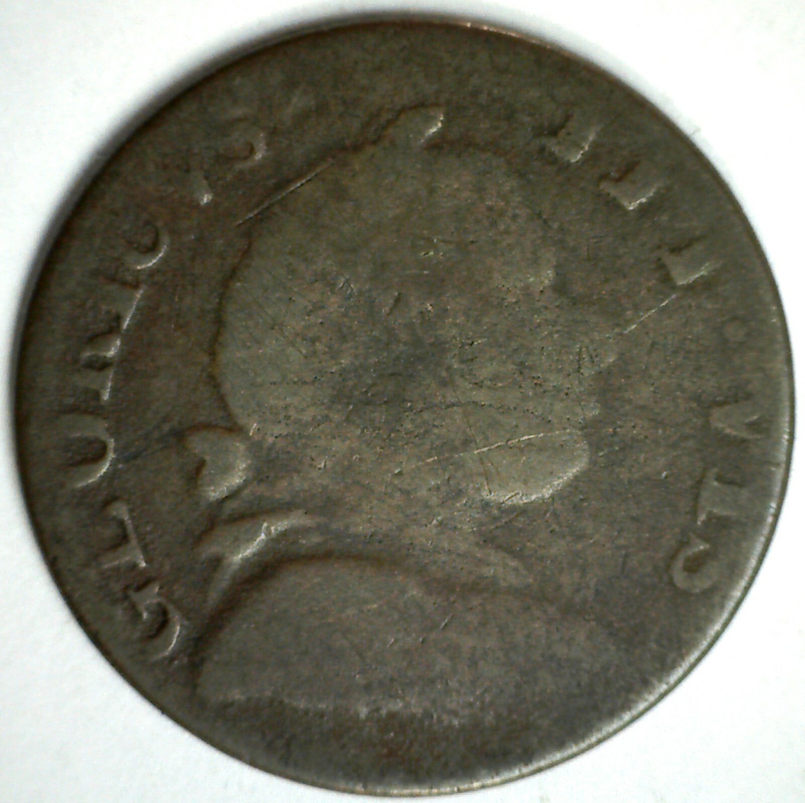 Canadian Blacksmith Colonial Copper 1/2 Penny Coin George III Fantasy 1/2c