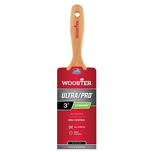 Wooster Genuine 3" Ultra/Pro Extra-Firm Extra-Thick Flat Paintbrush - 4156-3