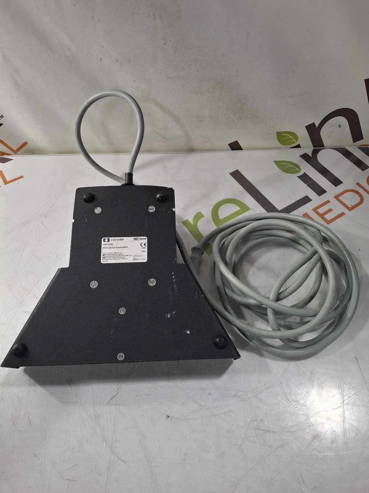 Valleylab E6008 Monopolar Electrosurgical Footswitch