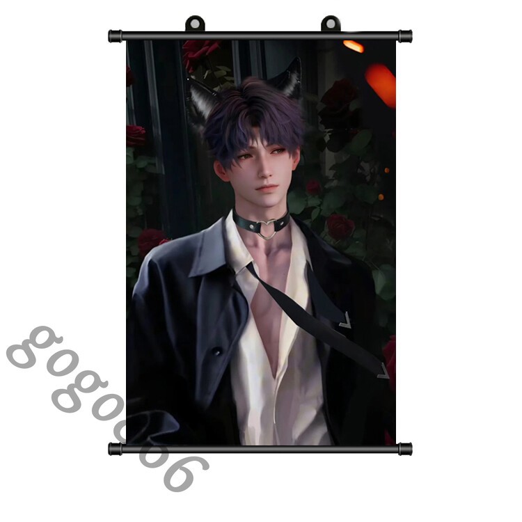 Rafayel Poster Love and Deepspace High Quality Hanging Cloth Hang A Picture Draw