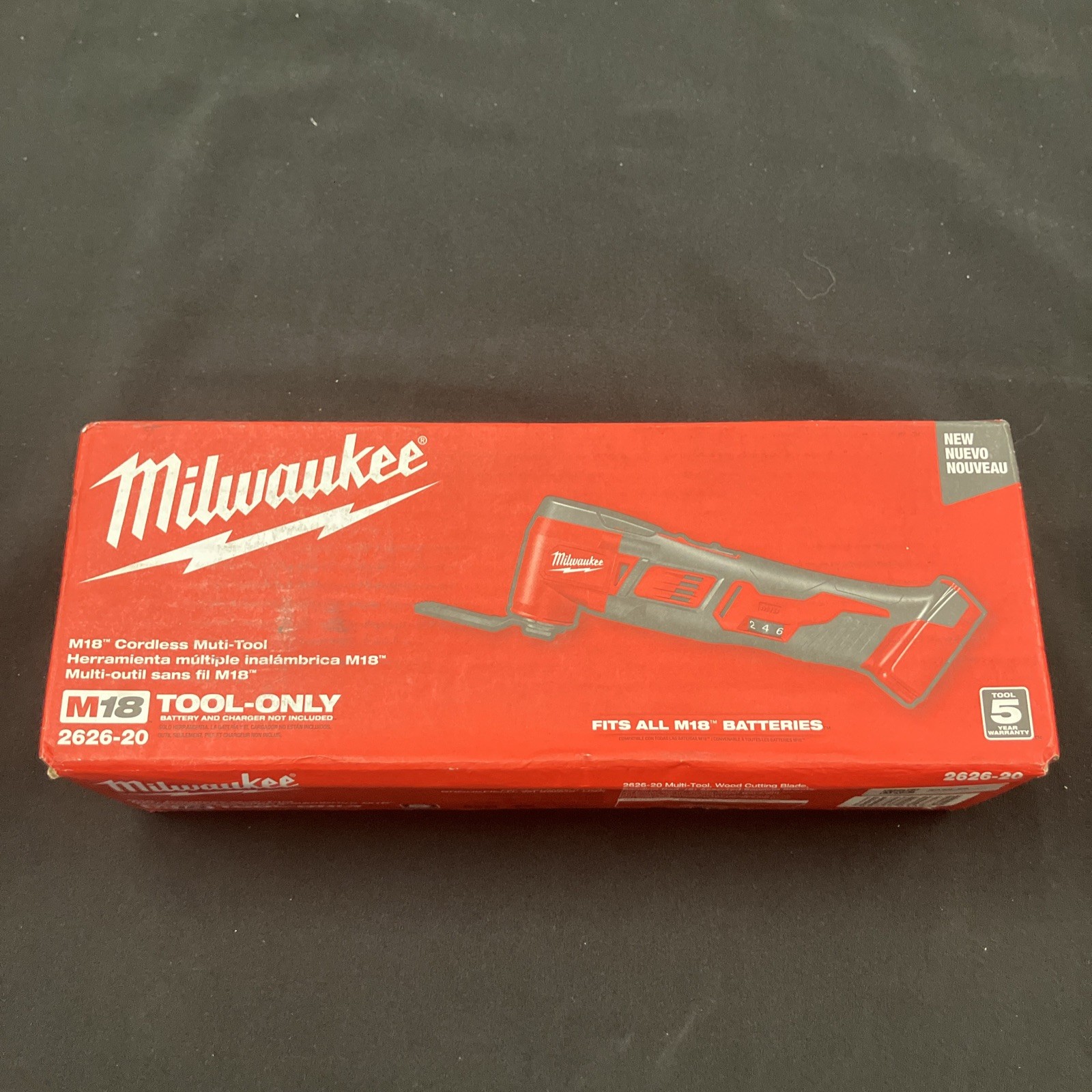 Milwaukee 2626-20 M18 Cordless Li-Ion Oscillating Multi-Tool Bare Tool