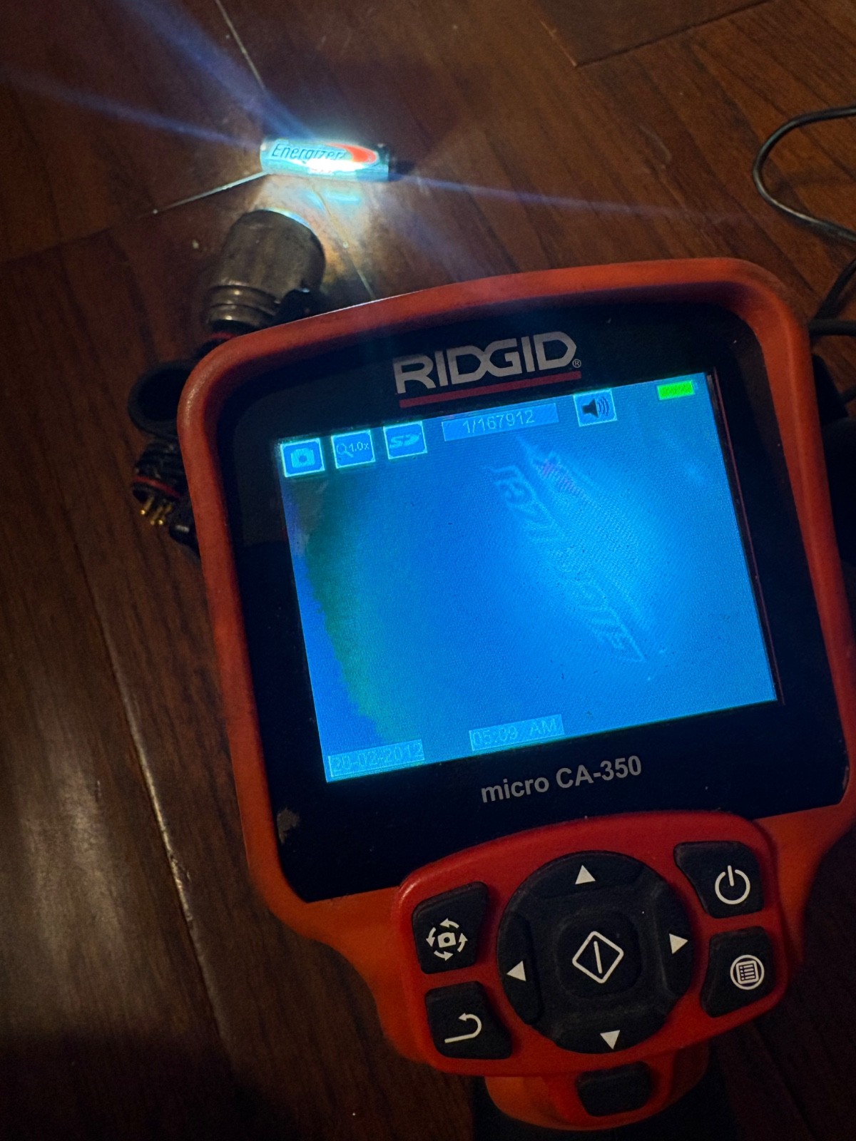 Ridgid SeeSnake Camera Head TESTED See Pics & Description