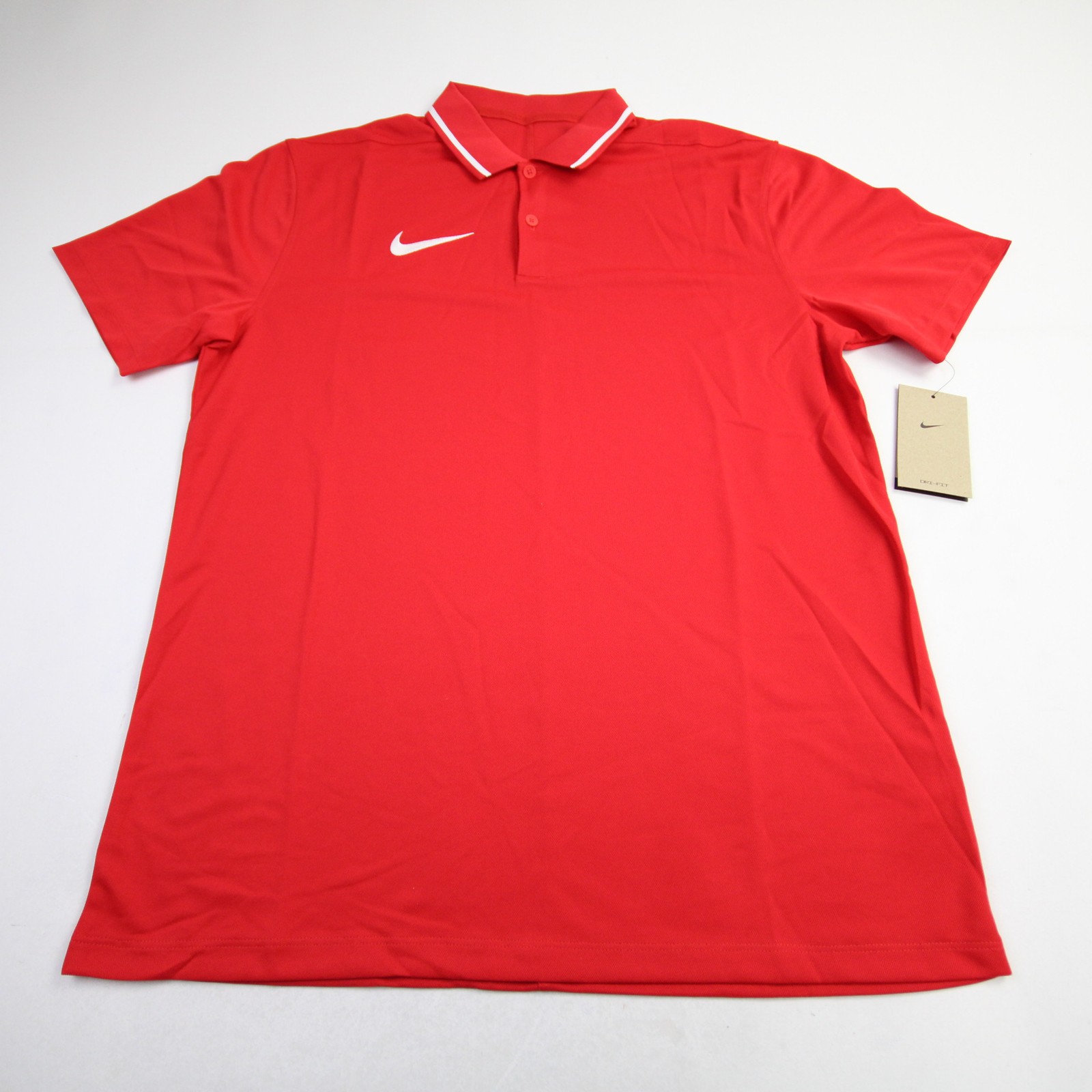 Nike Dri-Fit Polo Men's Red New with Tags Multiple Sizes