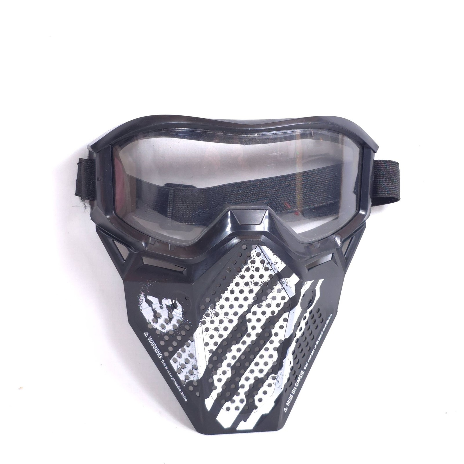 Nerf Rival Phantom Corps Protective Adjustable Face Mask Black White 2014 Hasbro