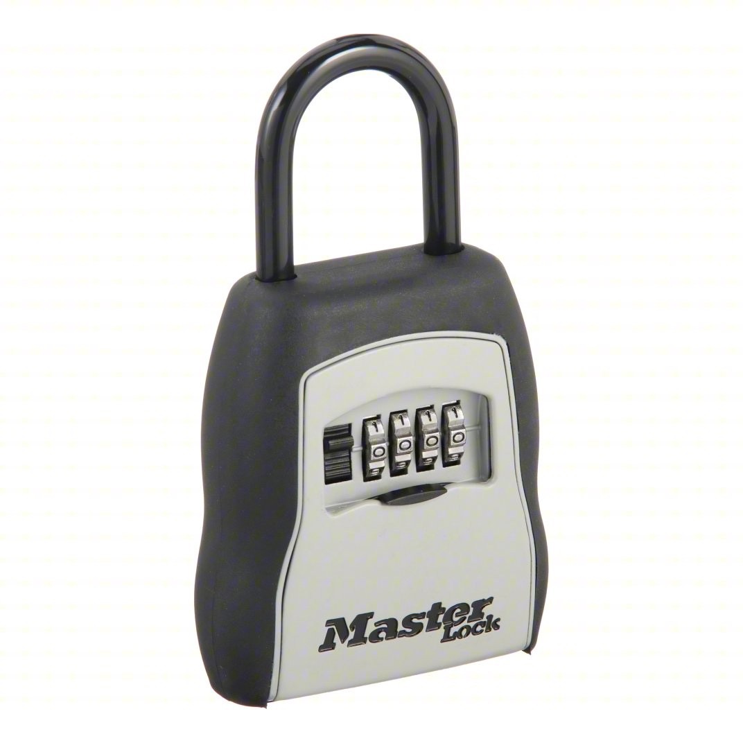 Brand New Master Lock 5400D Portable Combination Lock Box - Black