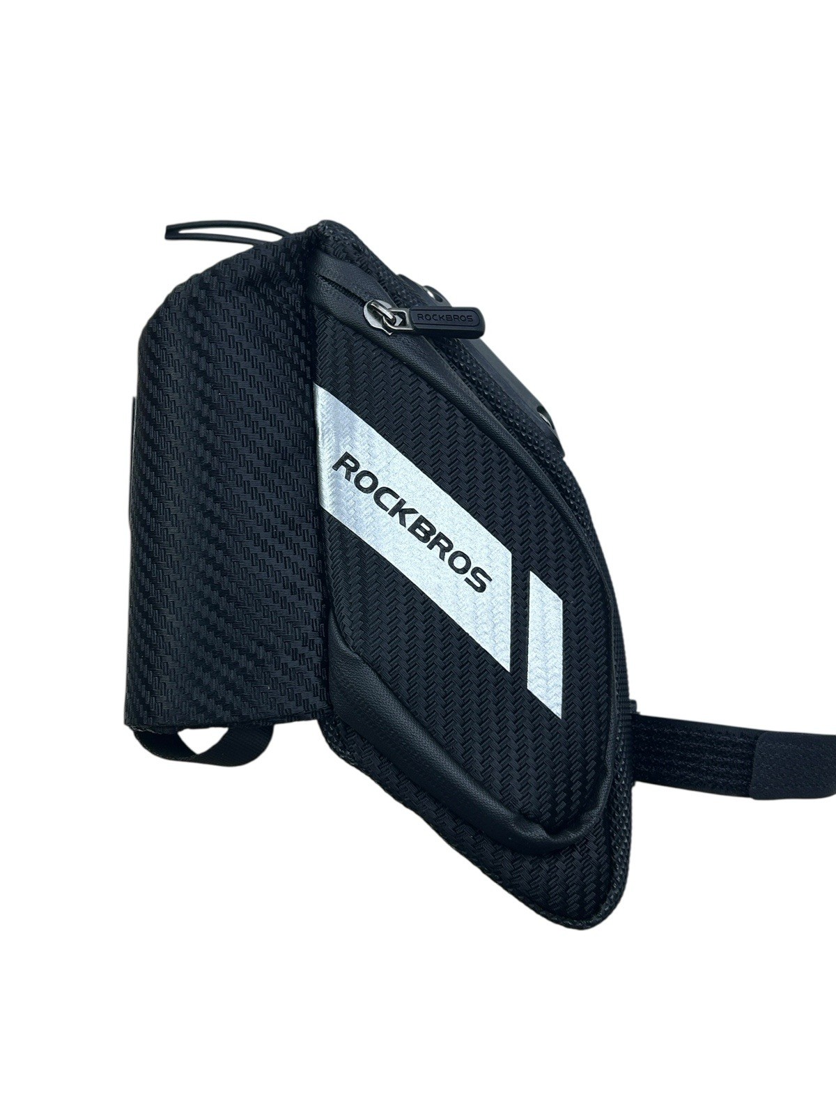 ROCKBROS Bike Saddle Bag Bike Seat Bag with Water Bottle Holder Under Seat Bags