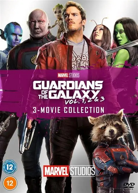 Guardians of the Galaxy Volumes 1-3 DVD Bundle New / Sealed 3-Movie Collection