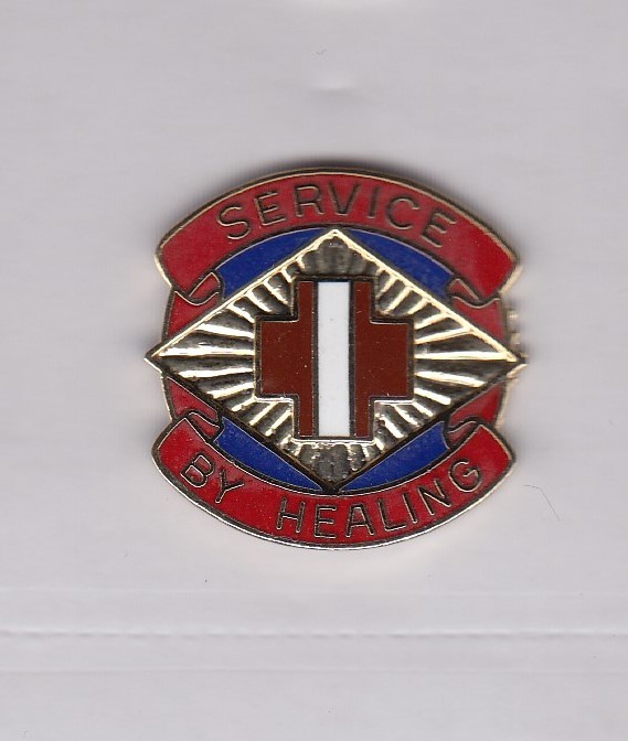 US ARMY MEDICAL 2289th HOSPITAL COMMAND crest DUI badge c/b G-23