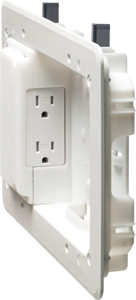Arlington® Low-Profile TV Box™ for Shallow Wall Depths to Install Flat Screen TV