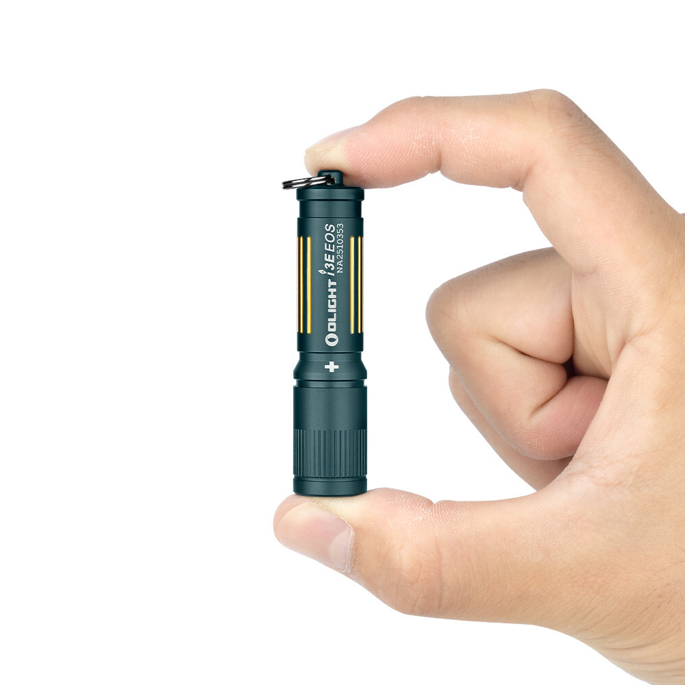 Olight I3E EOS Dream Blue EDC Keychain Waterproof LED Flashlight, 90 Lumen, 1AAA