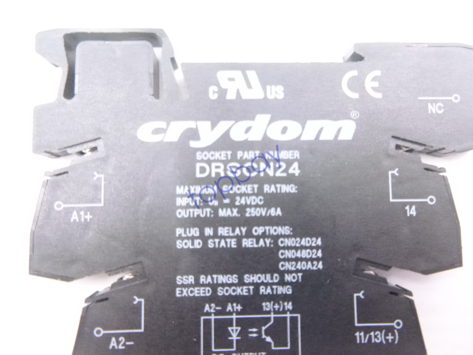 Crydom DRSCN24 Socket & Solid State Relay Socket Module Unit