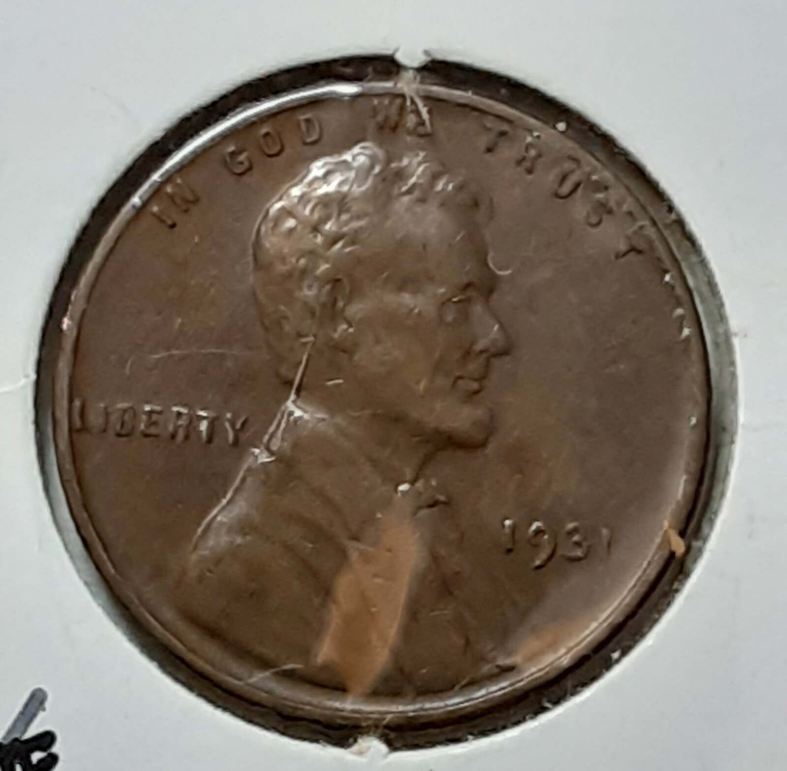 1931 Lincoln Wheat Cent  P - Very Fine or better