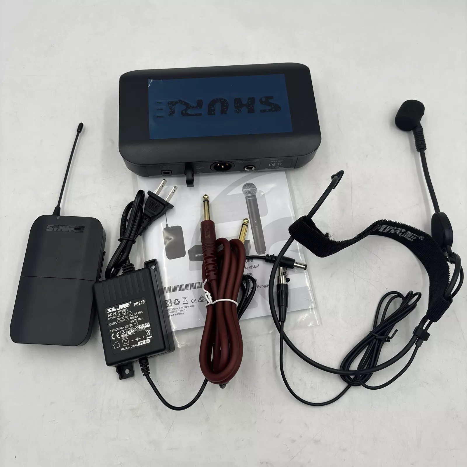 New BLX14/PGA31 Wireless Headworn Microphone System HEADSET SYSTEM W/PGA31