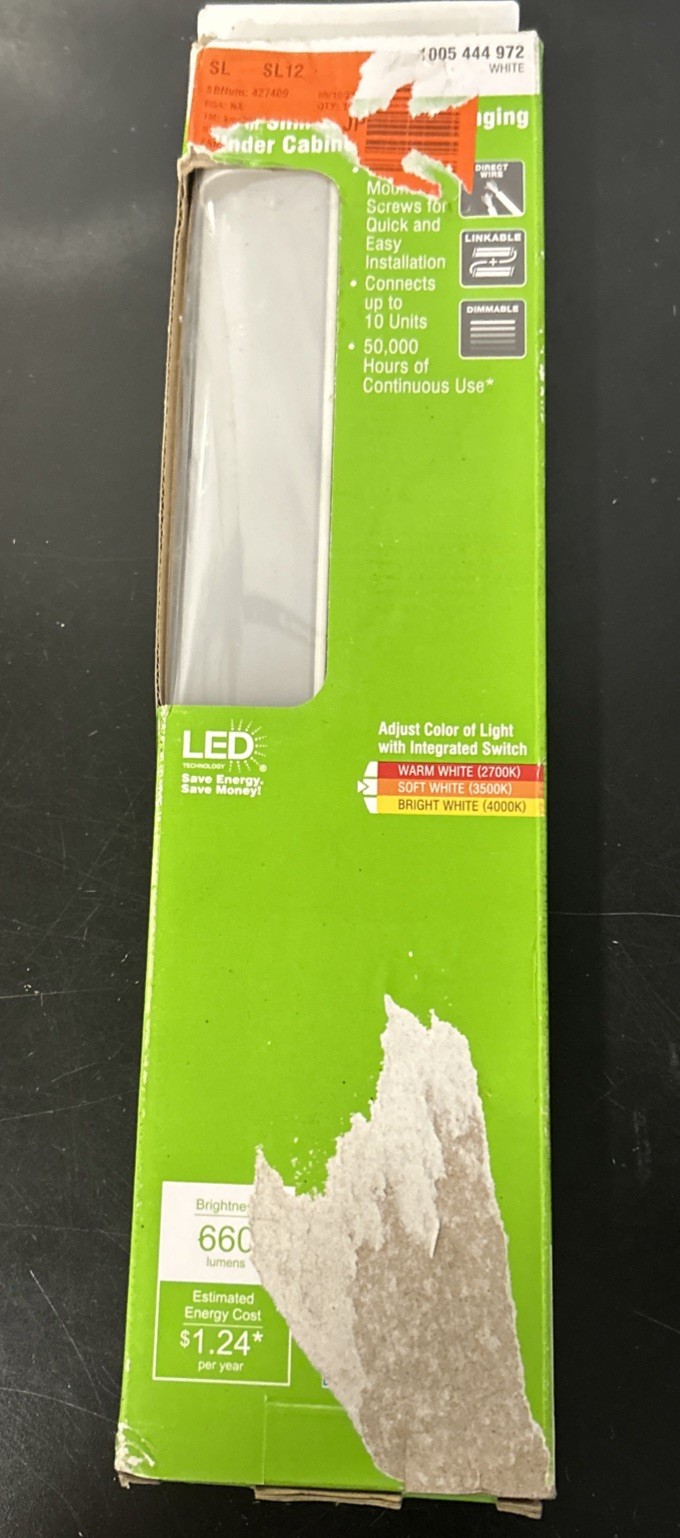 Commercial Electric Under Cabinet Led Lights  18” Color Adjust