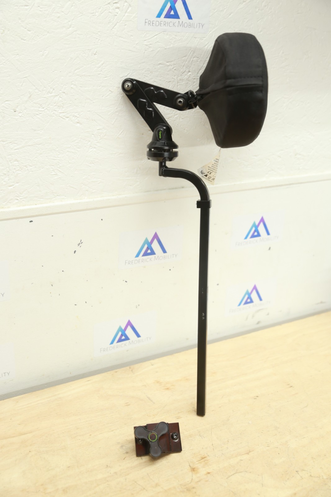10" Invacare Motion Concepts Headrest & Mount for Power Chairs - TDX SP2, More